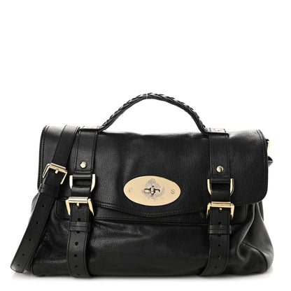 Mulberry Polished Buffalo Medium Alexa Black 1 of 14