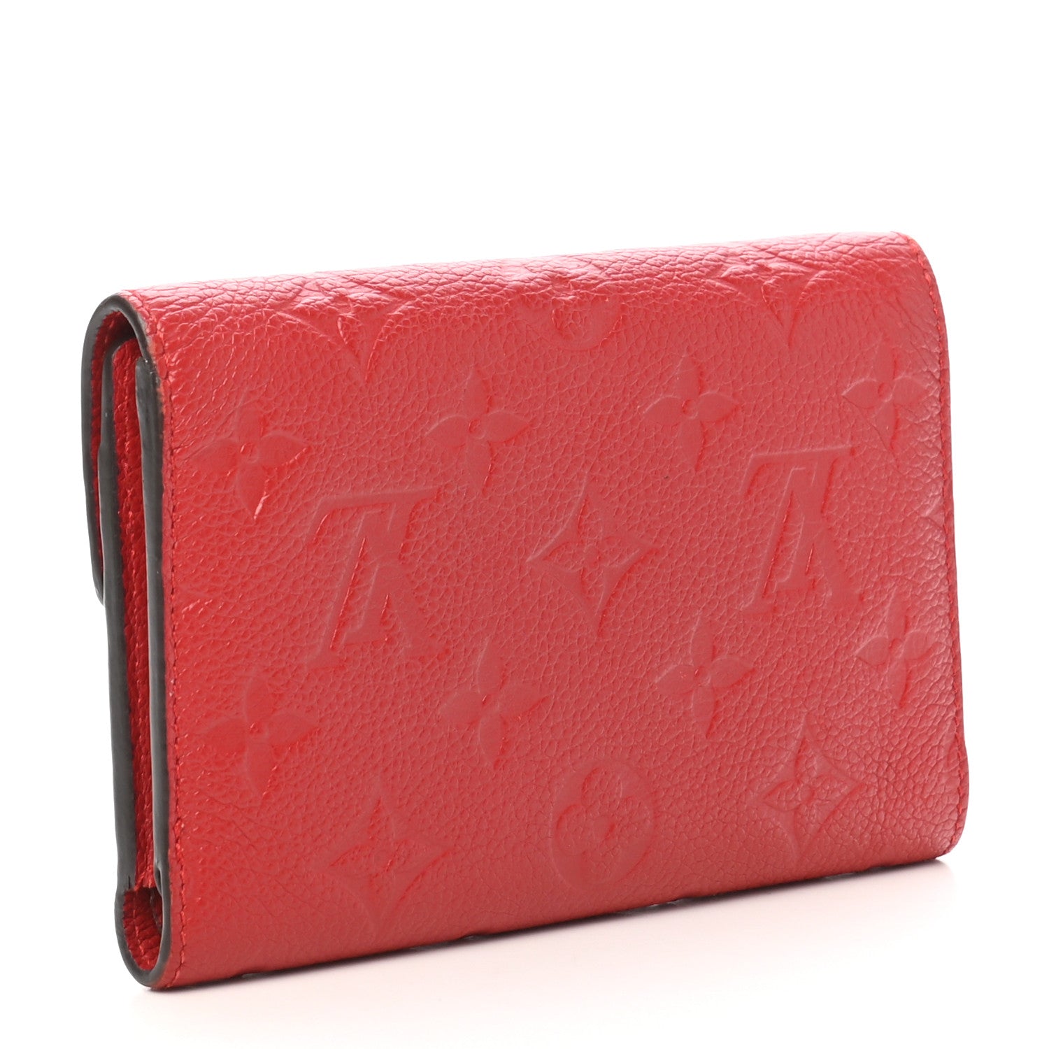 Louis Vuitton Empreinte Compact Curieuse Wallet Cherry 3 of 7