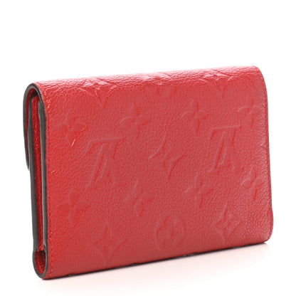 Louis Vuitton Empreinte Compact Curieuse Wallet Cherry 3 of 7