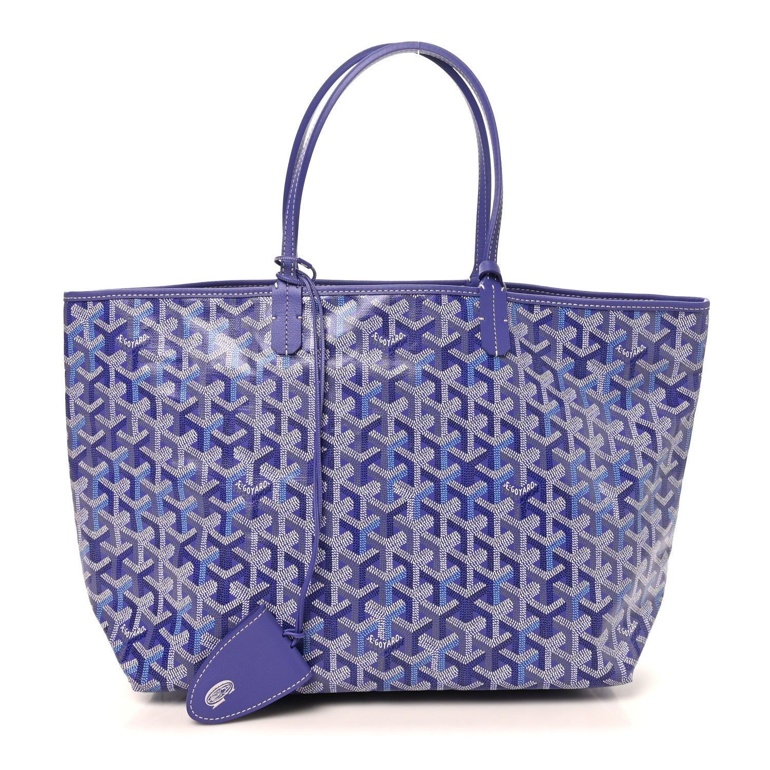 Goyard Goyardine Saint Louis PM Blueberry Purple 1 of 11