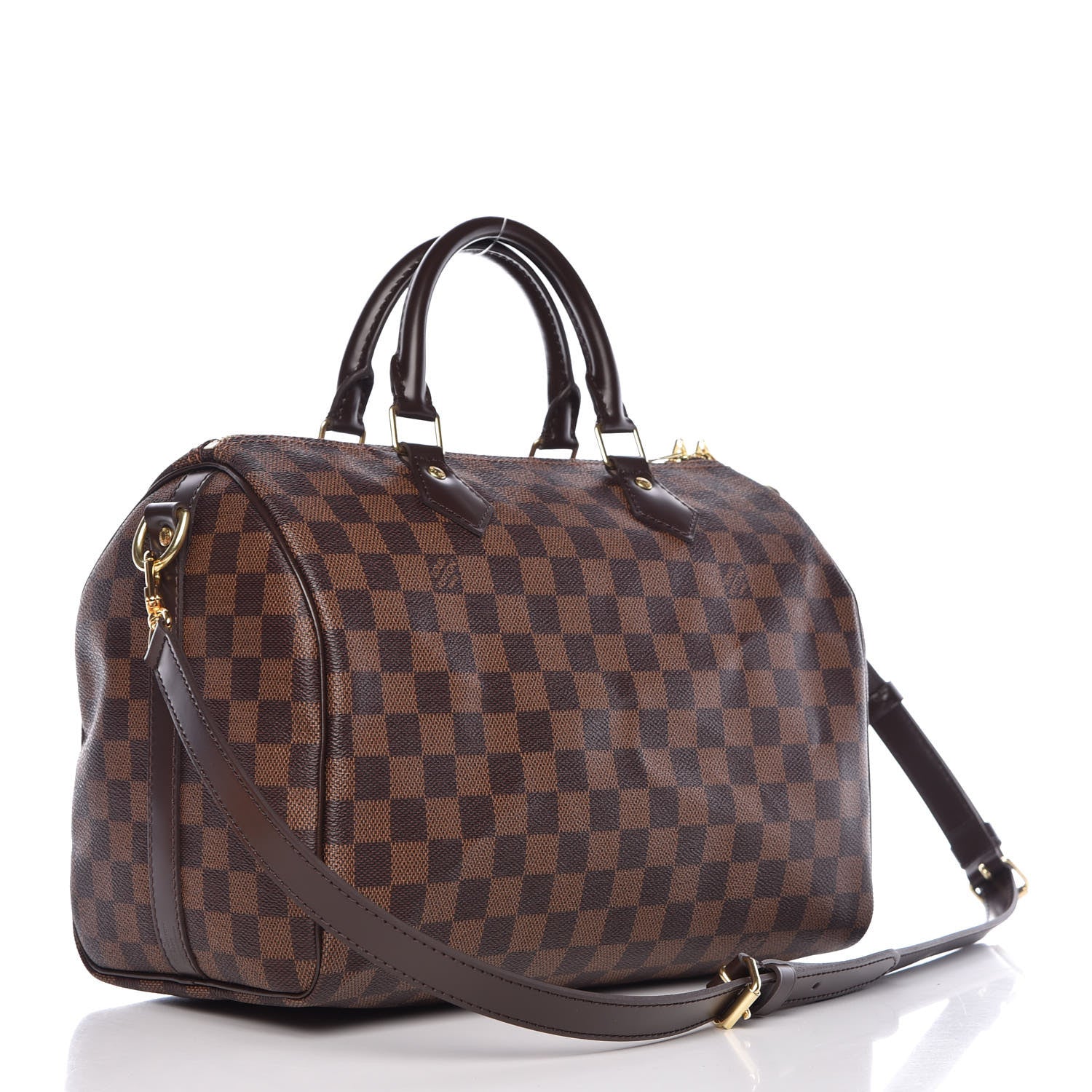 Louis Vuitton Damier Ebene Speedy Bandouliere 30 4 of 9