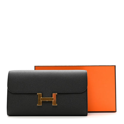 Hermes Epsom Constance Wallet To Go Black 6 of 6