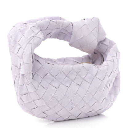 Bottega Veneta Suede Intrecciato Mini Jodie Mirth Washed 3 of 10