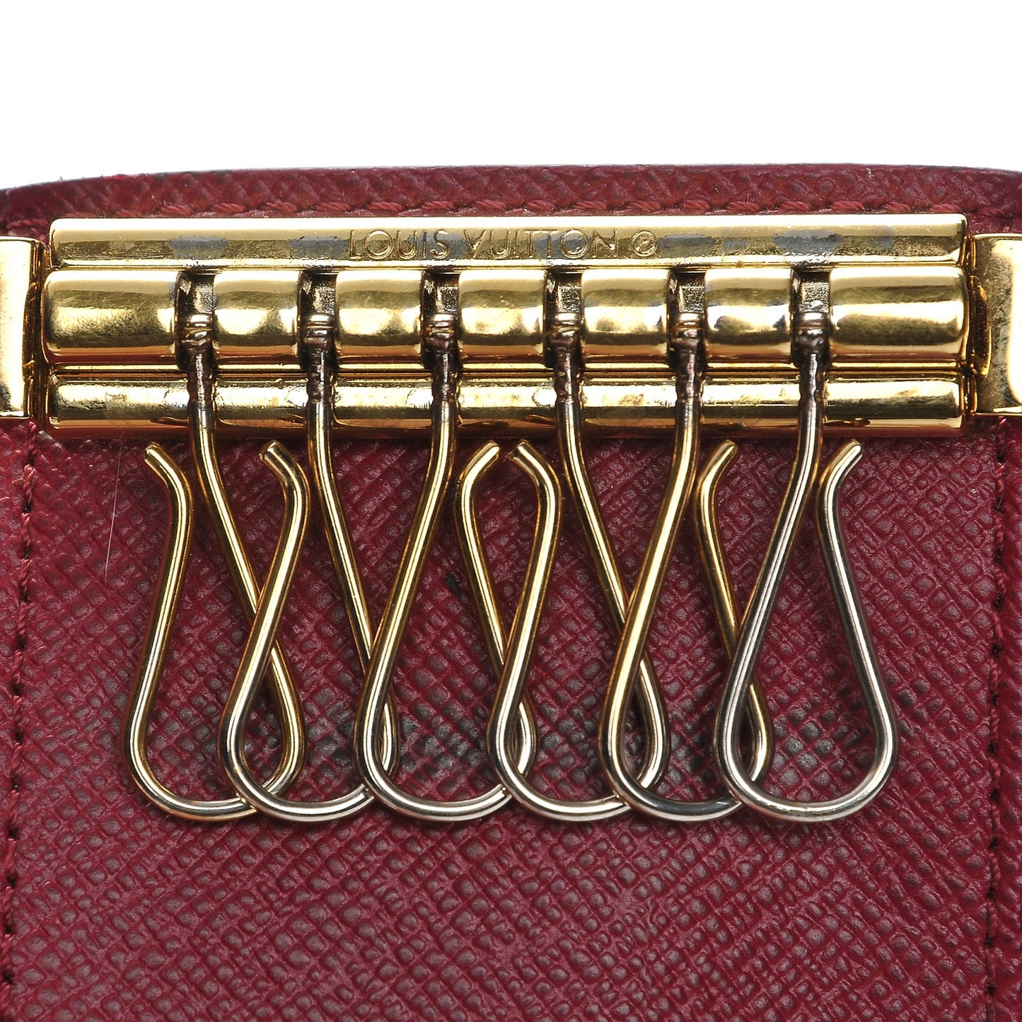 Monogram 6 Key Multicles Holder Fuchsia