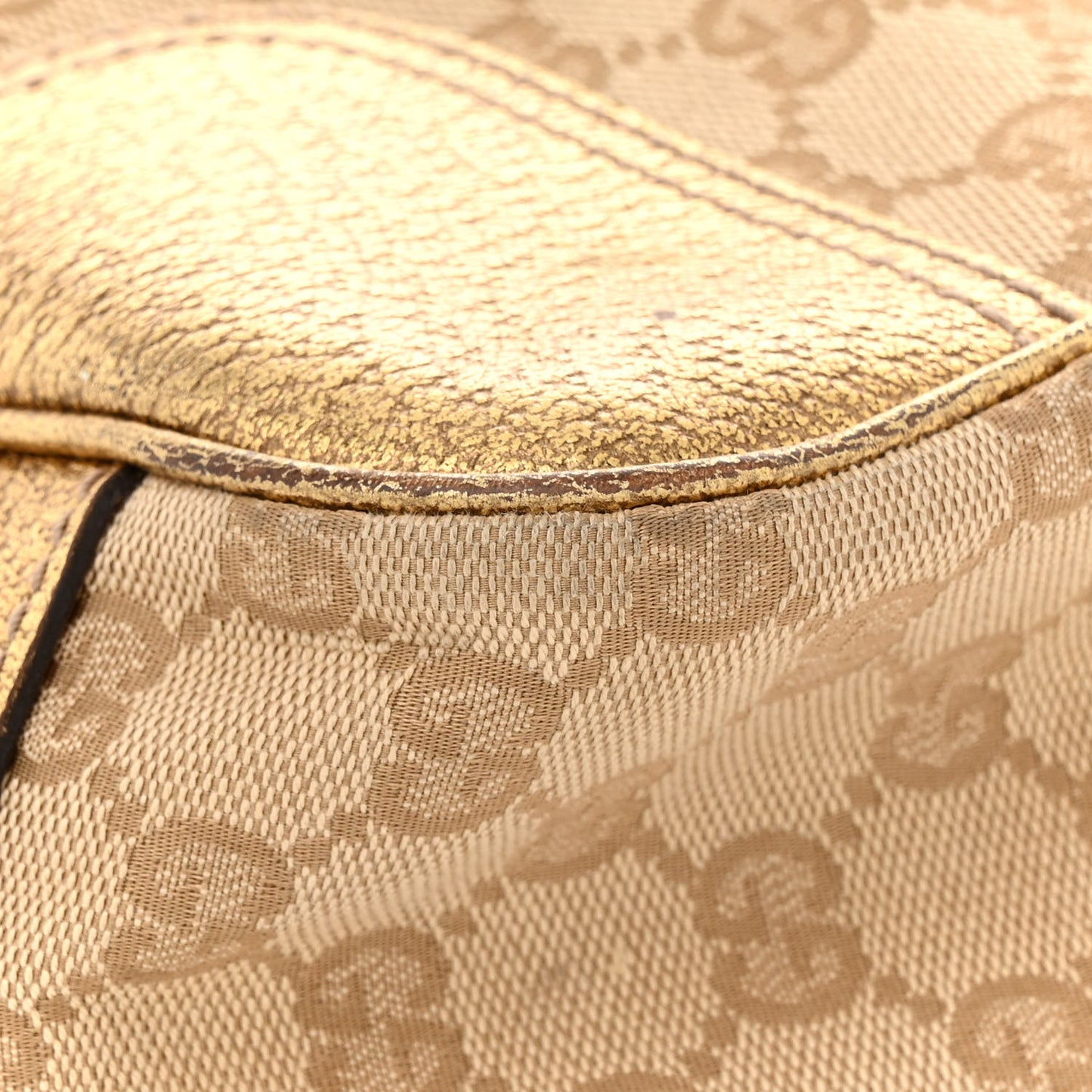 Monogram Medium Princy Tote Gold