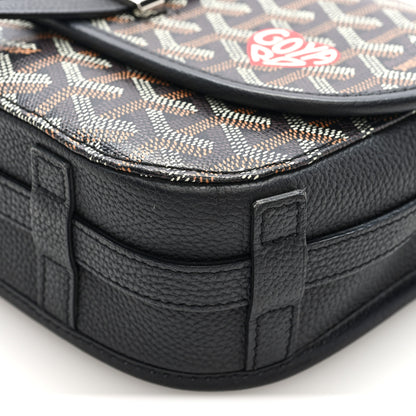 Goyard Goyardine Coeur Belvedere II PM Messenger Bag Black 8 of 8