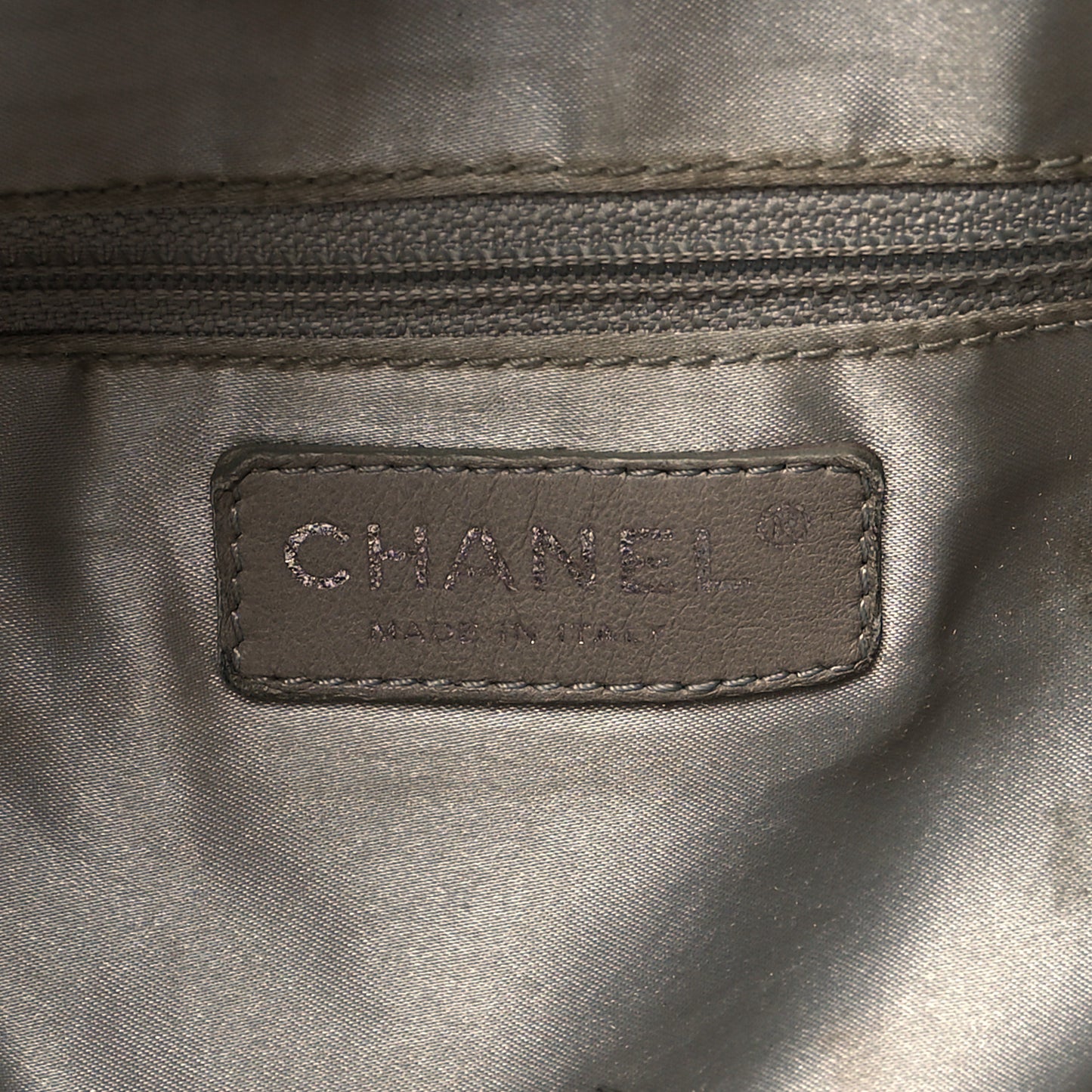 Metallic Calfskin Baby Coco Cabas Bronze