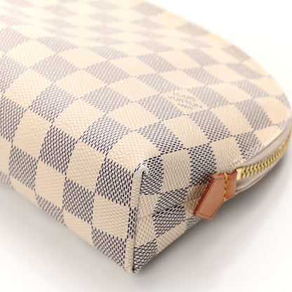 Louis Vuitton LOUIS VUITTON Damier Azur Cosmetic Pouch GM 8 of 9