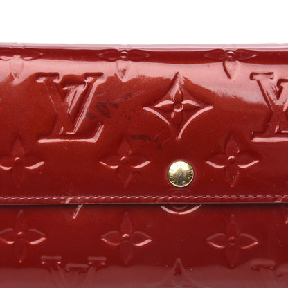 Louis Vuitton Vernis Sarah Wallet Pomme D'Amour 7 of 12