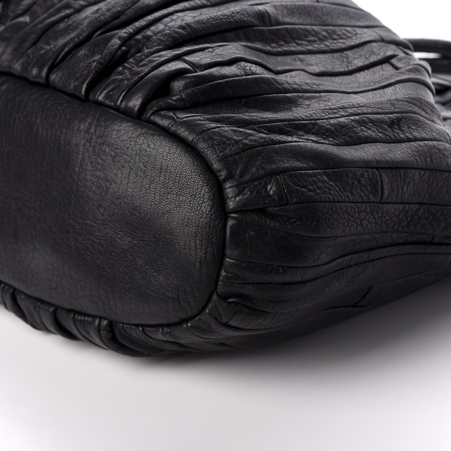 Nappa Matelasse Tote Black
