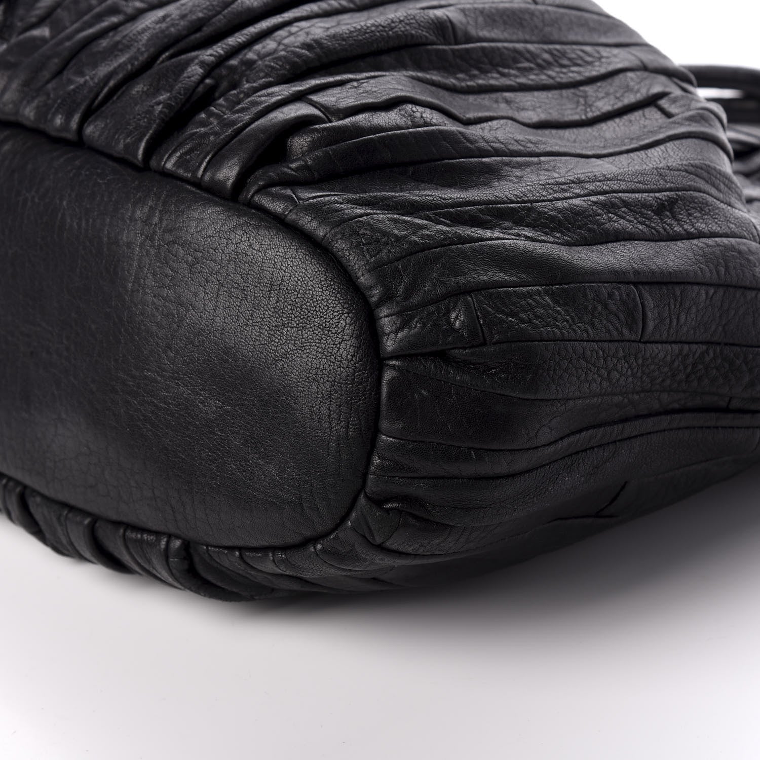 Miu Miu Nappa Matelasse Tote Black 8 of 9