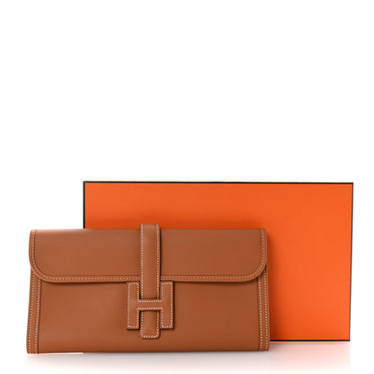 Hermes Swift Jige Elan 29 Clutch Gold 8 of 8