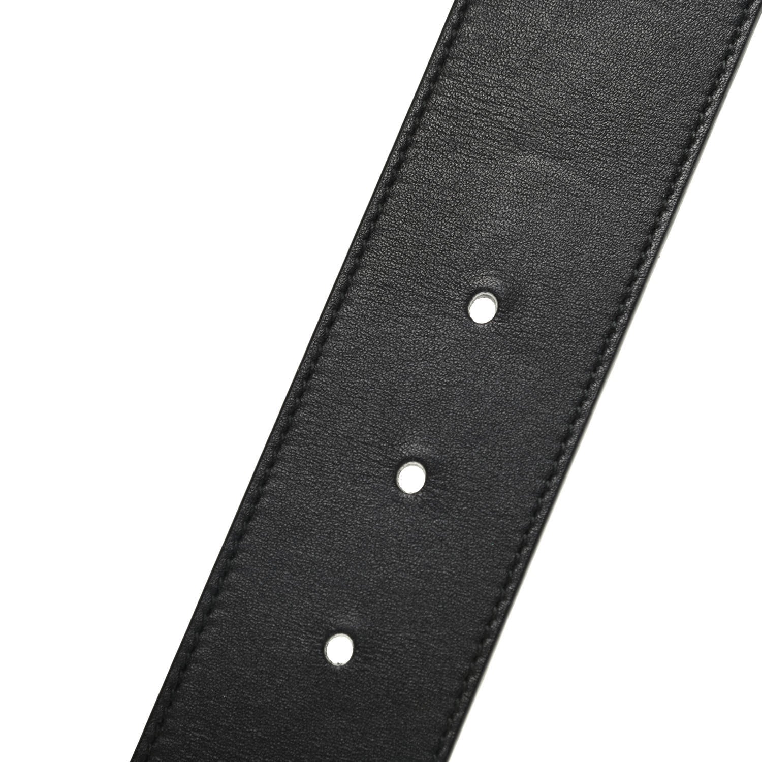 Gucci Calfskin Double G 40mm Belt 80 32 Black 4 of 5