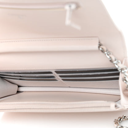 Chanel Caviar Quilted Vintage Mademoiselle Wallet On Chain WOC Beige 5 of 12
