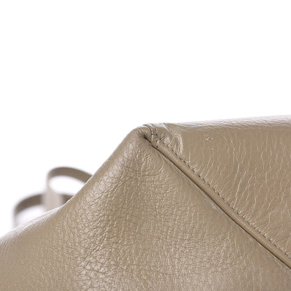 Celine Grained Calfskin Medium Horizontal Cabas Phantom Taupe 9 of 17
