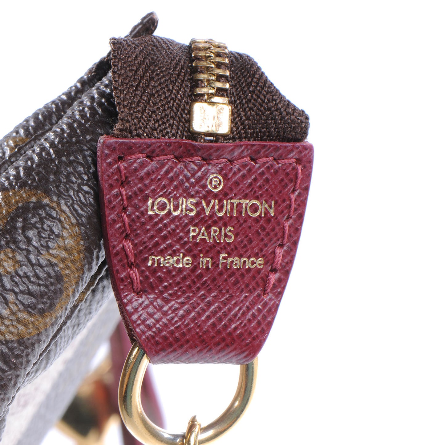 Monogram Stamp Mini Pochette Accessories