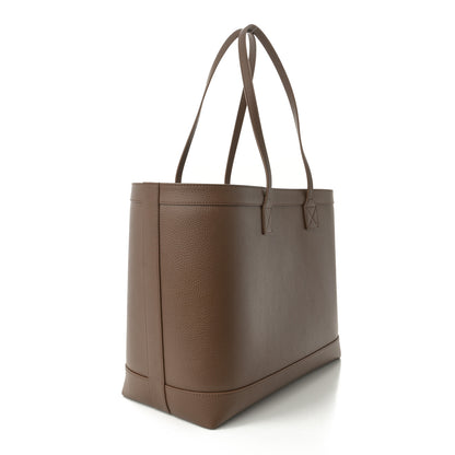 Burberry Grainy Calfskin Medium London Tote Bag Earth 3 of 11