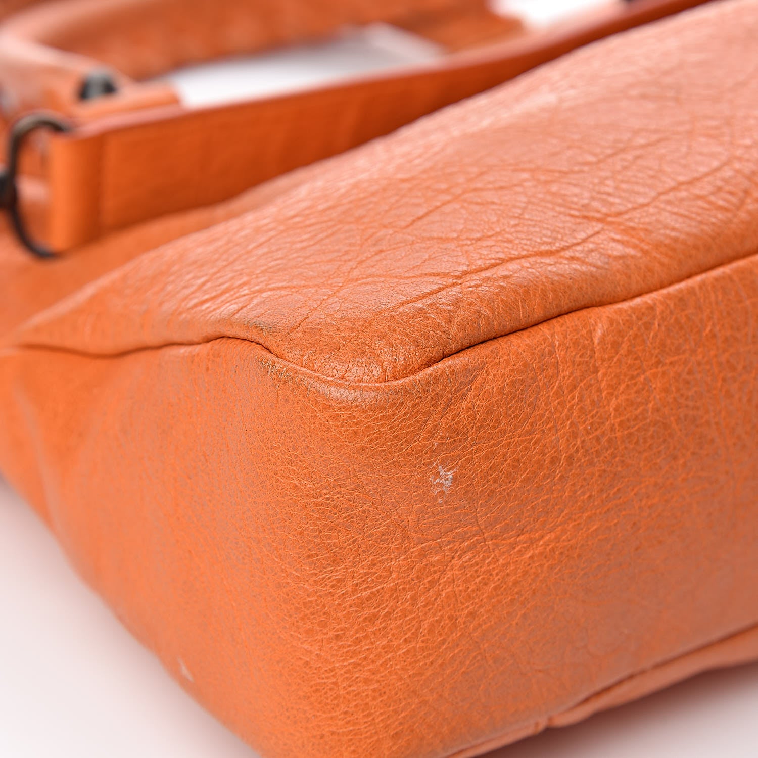Balenciaga Agneau Classic Hardware Town Tangerine 16 of 18