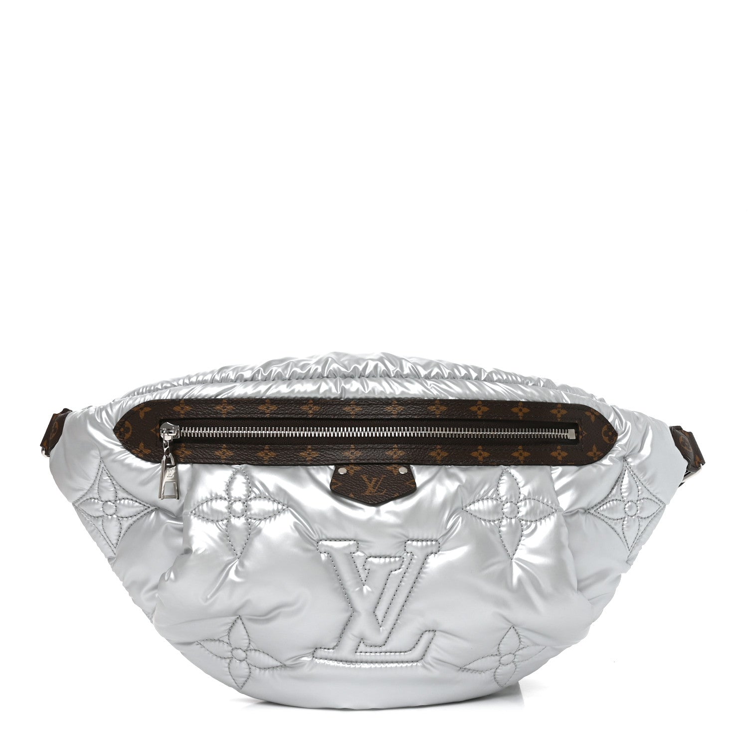 Louis Vuitton Econyl Monogram Pillow Bumbag Silver 1 of 8