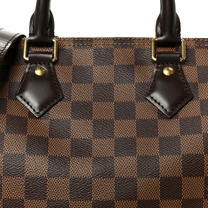 Louis Vuitton Damier Ebene Speedy Bandouliere 25 10 of 12