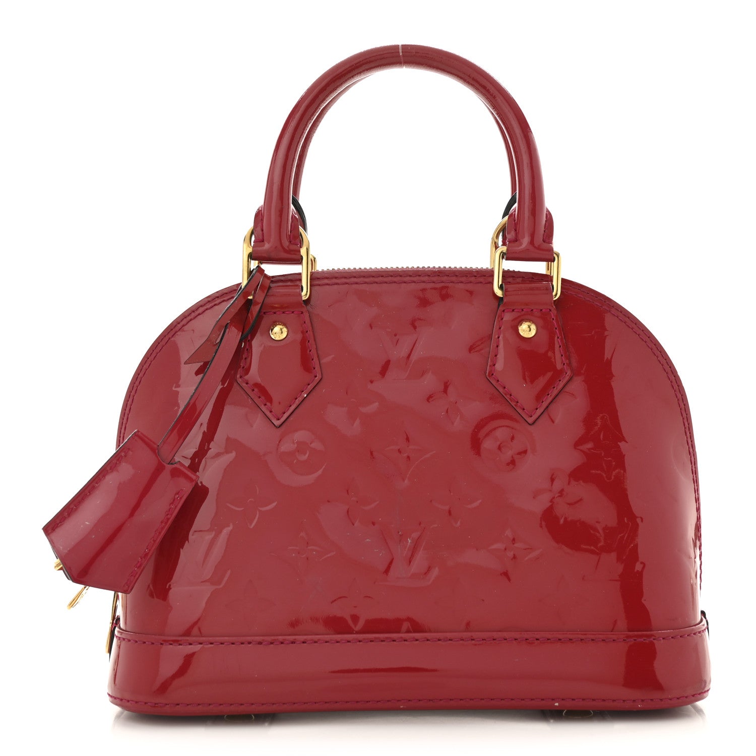 Louis Vuitton Vernis Alma BB Rose Indien 1 of 13