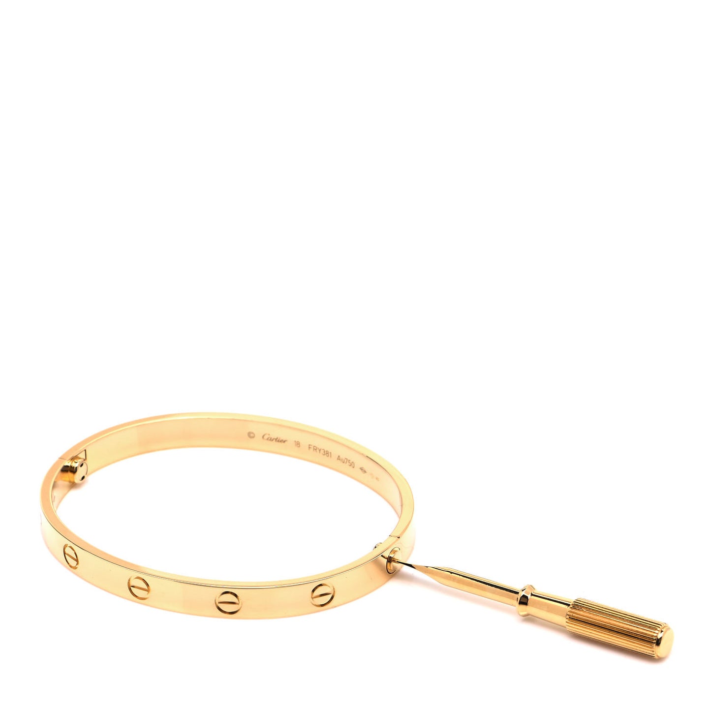 18K Yellow Gold LOVE Bracelet 18