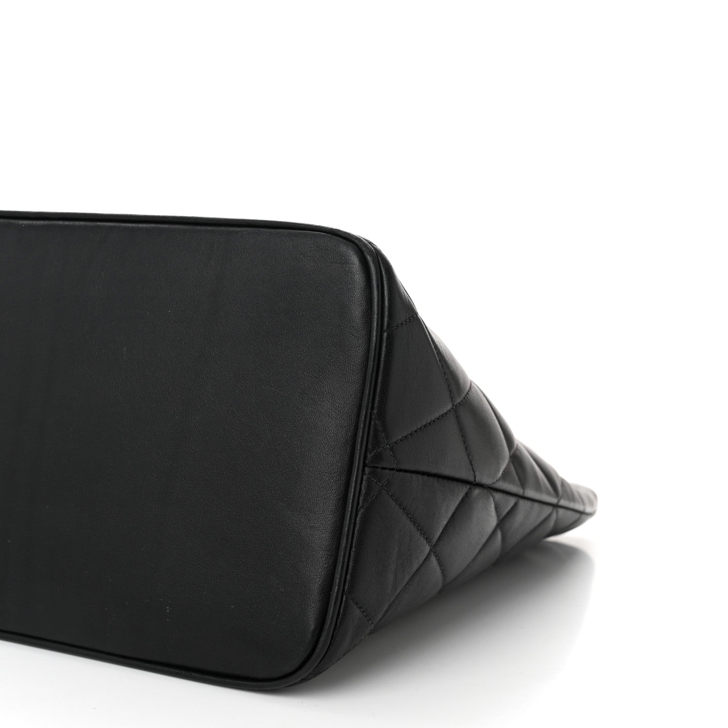 Chanel Lambskin Quilted Medallion Tote Black 11 of 12