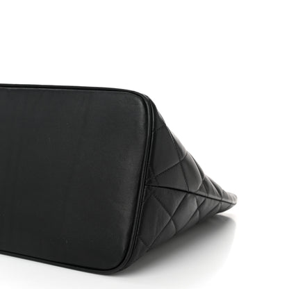 Chanel Lambskin Quilted Medallion Tote Black 11 of 12