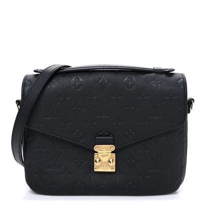 Louis Vuitton Empreinte Pochette Metis Black 1 of 10