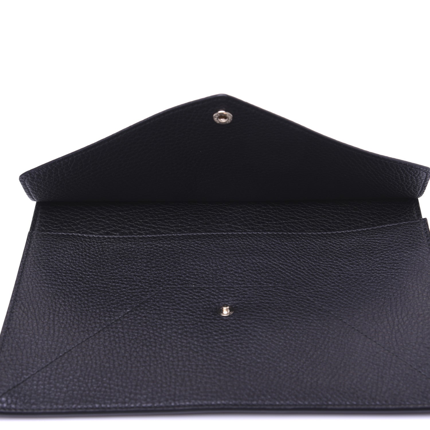 Gucci Pebbled Calfskin Soho Document Holder Black 12 of 15