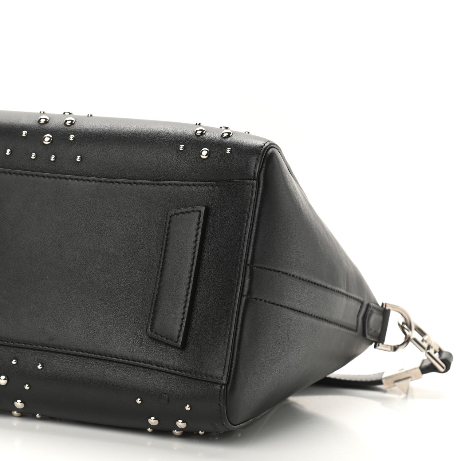 Givenchy Smooth Calfskin Small Studded Antigona Black 9 of 10