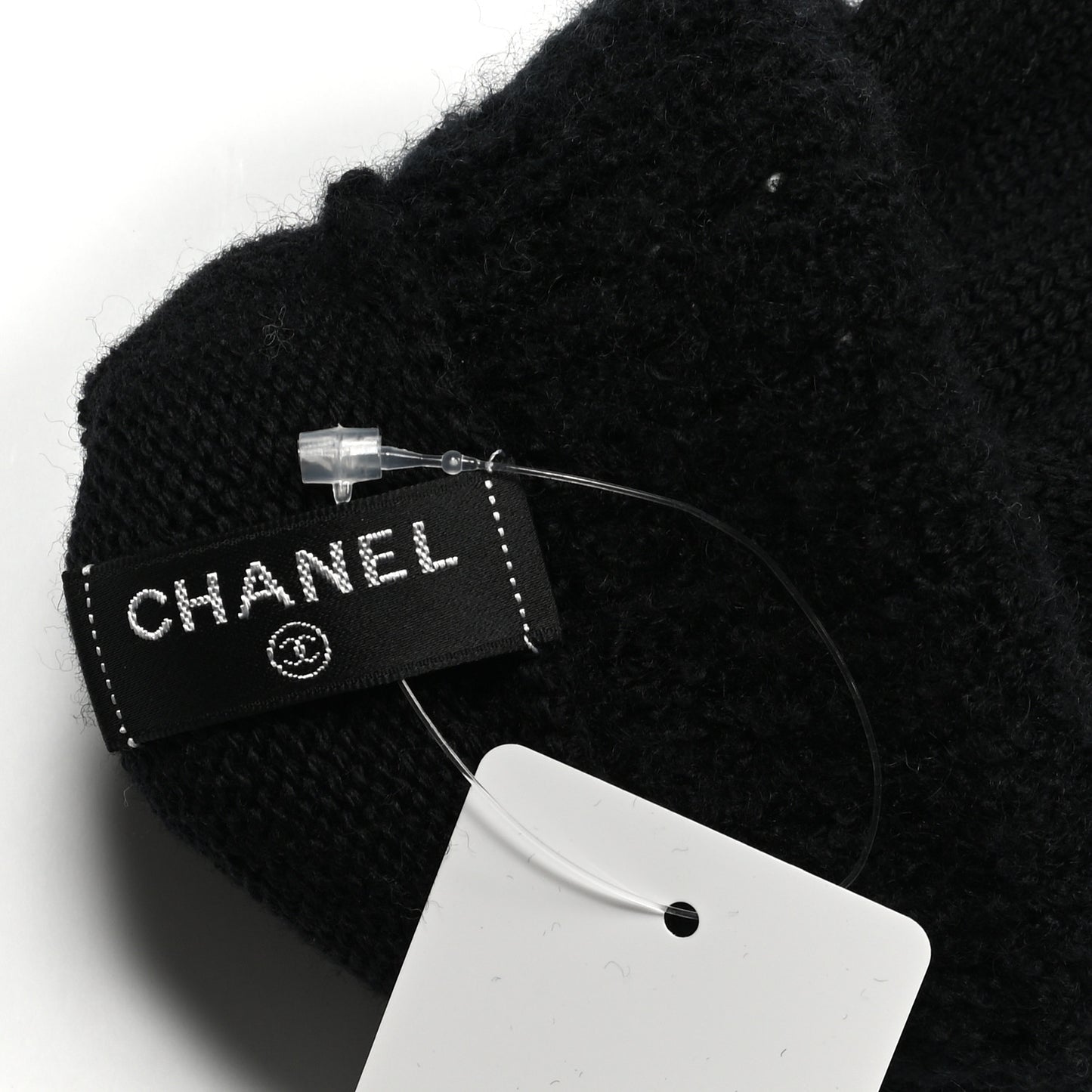 Cashmere CC Gloves Black White