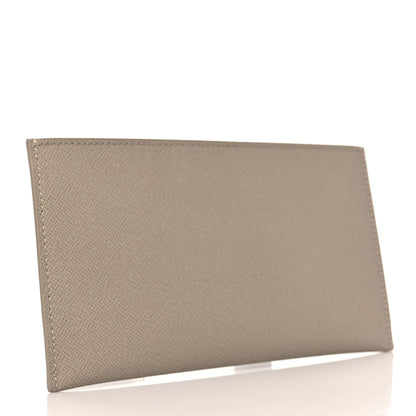 Louis Vuitton Calfskin Felicie Chain Wallet Card Holder Insert Tourterelle 3 of 6