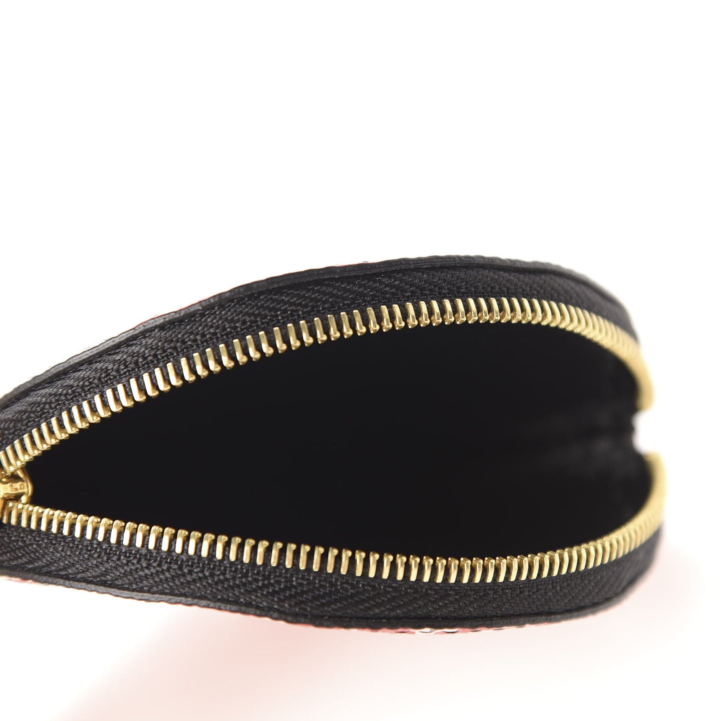 Monogram Giant Crafty Round Coin Purse Creme Rouge