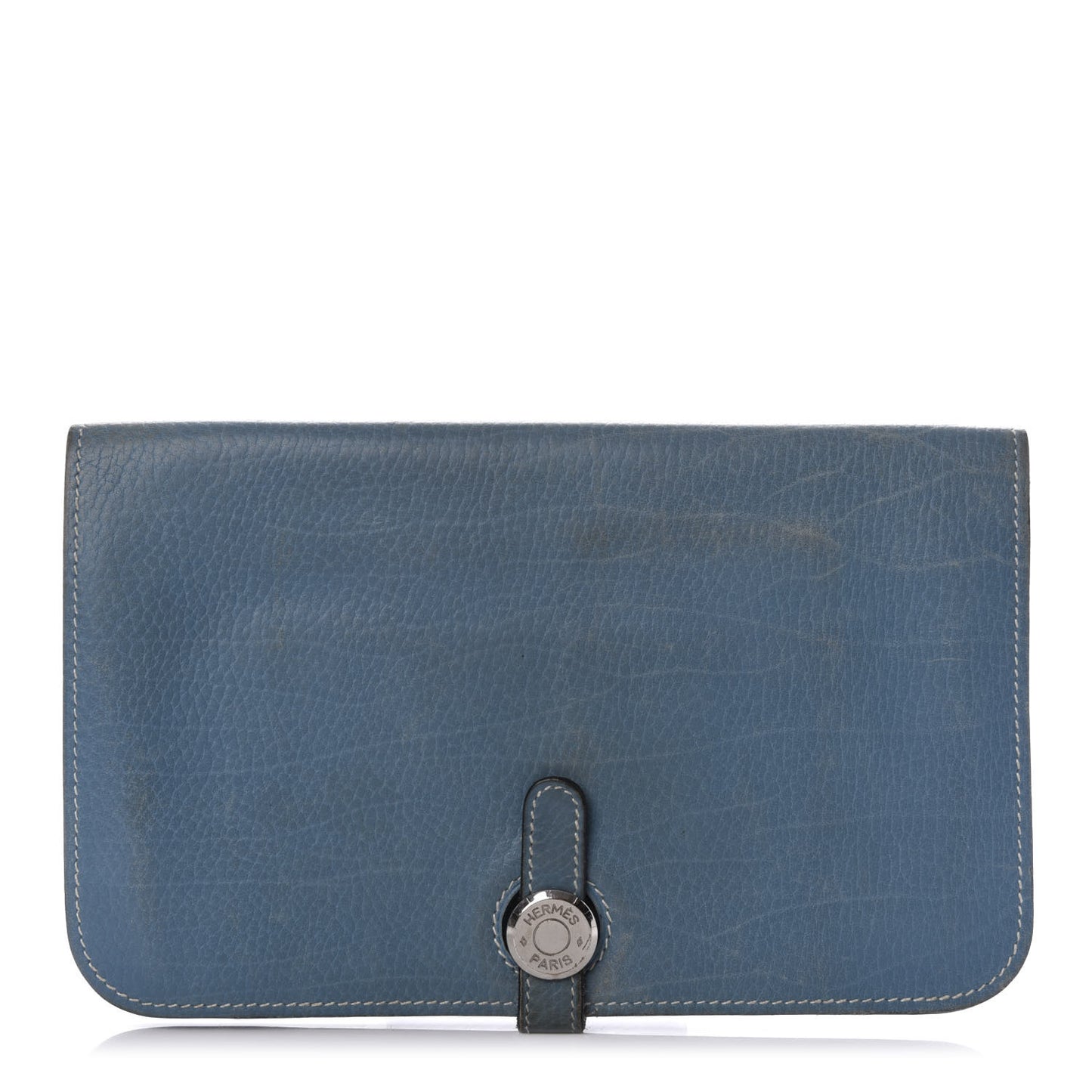 Veau Rodeo Dogon Duo Wallet Blue Jean