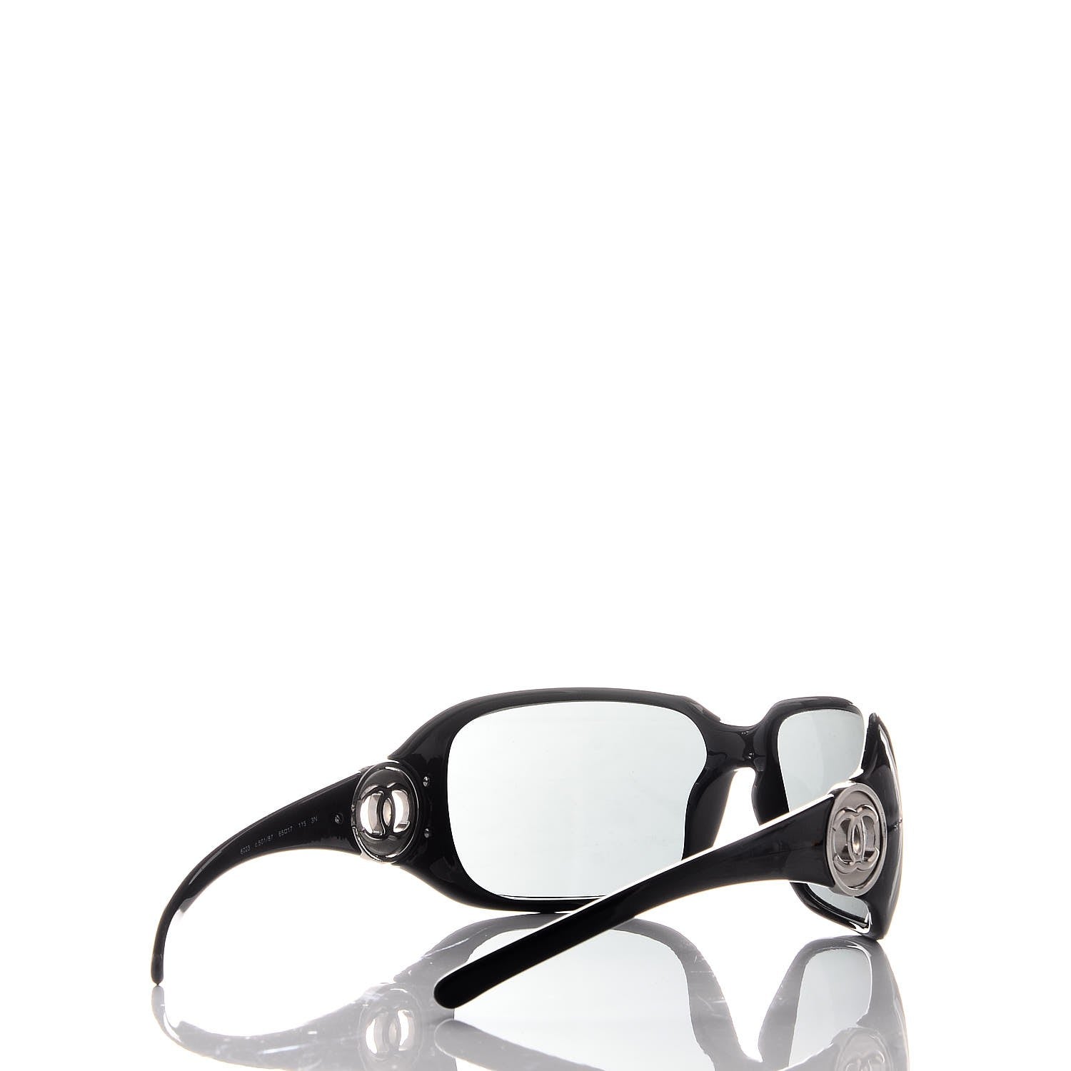 Chanel CC Sunglasses 6023 Black 4 of 8
