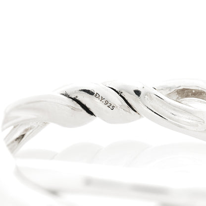 David Yurman Sterling Silver 30mm Continuance Hoop Earrings 4 of 6