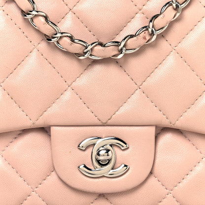 Chanel Lambskin Quilted 3 Jumbo Flap Light Pink 8 of 15