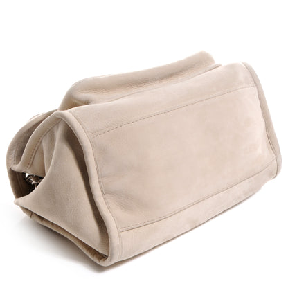 Chanel Ultra Soft Suede Calfskin Natural Beauty Flap Bag Beige 4 of 8