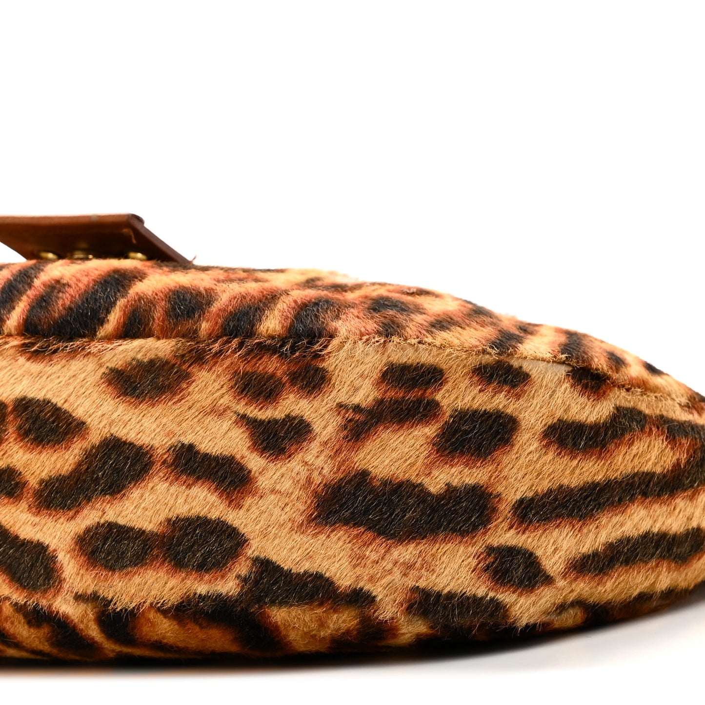 Pony Hair Leopard Print Street Chic Hobo