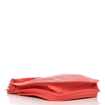 Hermes Taurillon Clemence Evelyne III PM Rose Jaipur 4 of 9