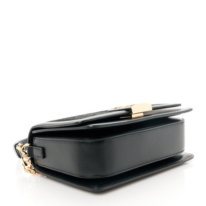 Givenchy Canvas Embroidered Medium 4G Woven Chain Shoulder Bag Black 4 of 12