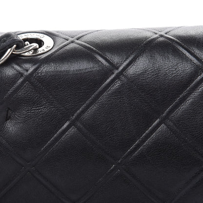 Chanel Calfskin Diamond Embossed New Chic Flap Black 15 of 18