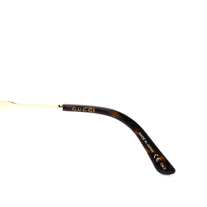 Gucci Squared Aviator GG Sunglasses GG0200S Black 5 of 6