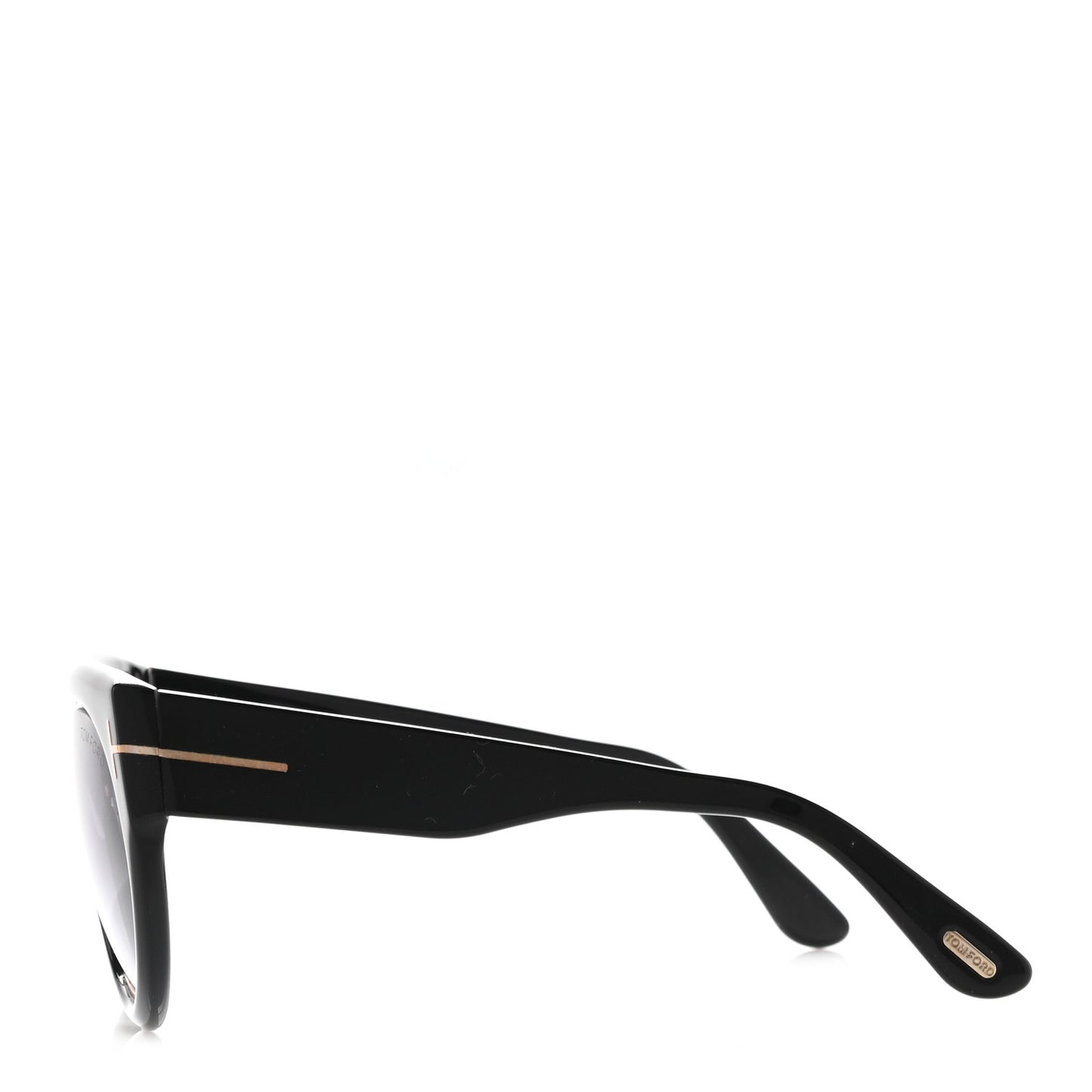 Alana Aviator Round Sunglasses TF360 Black