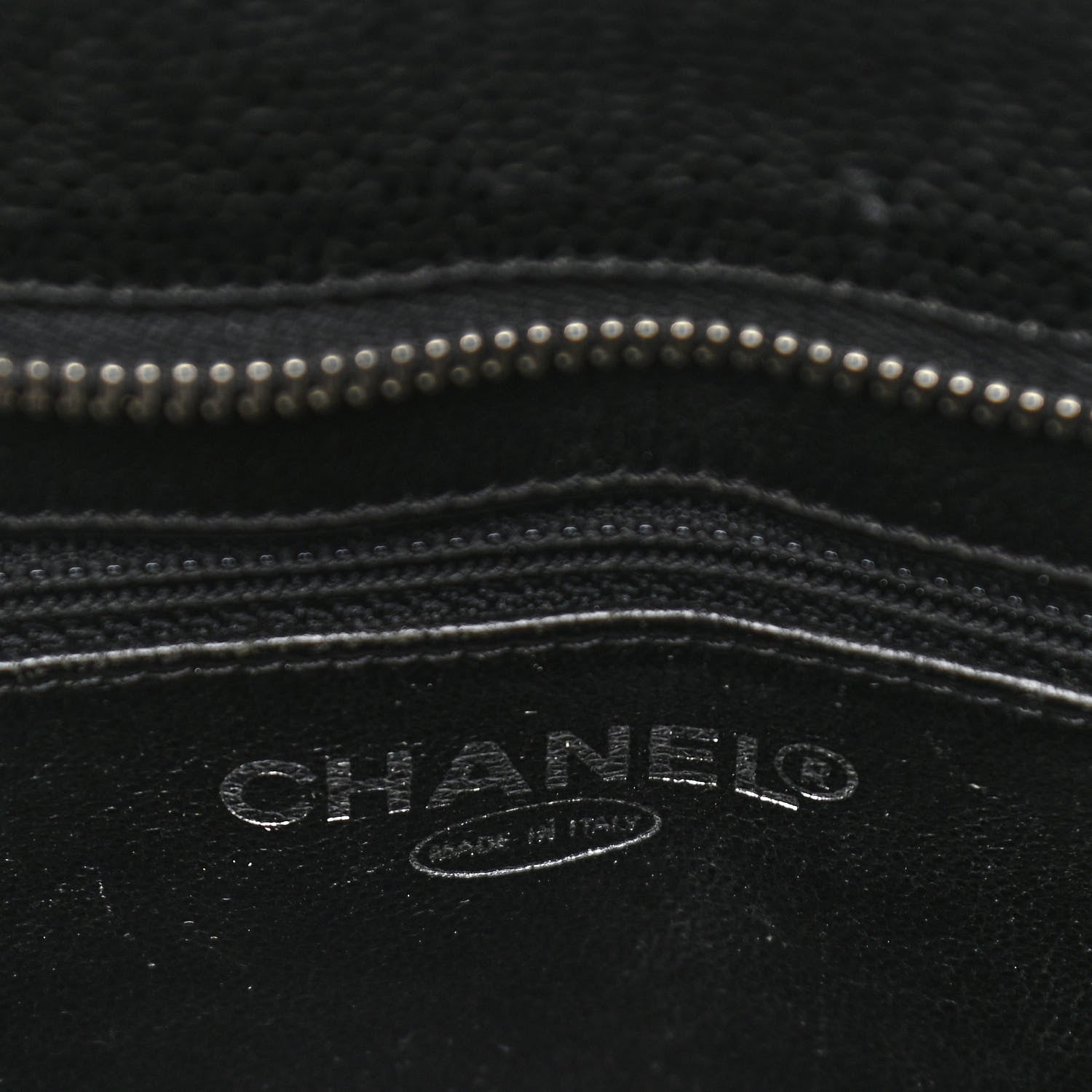 Chanel Caviar Quilted Medallion Tote Black 6 of 15