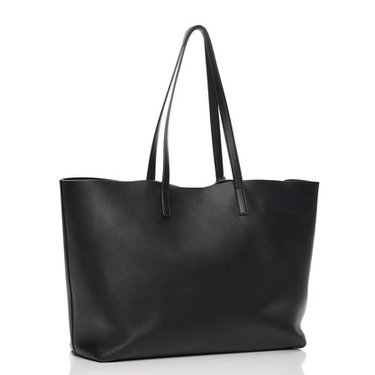 Saint Laurent Calfskin Large Shopping Tote Black 4 of 10