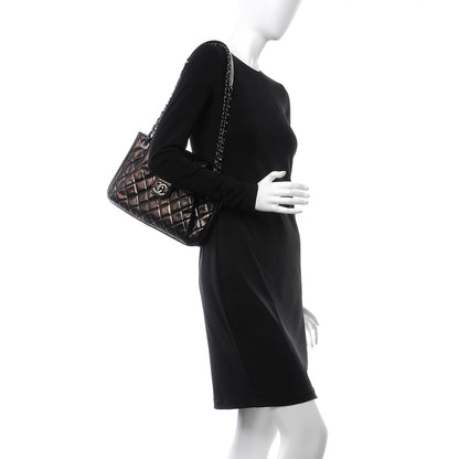 Chanel Glazed Calfskin Quilted Accordion Flap Brown 2 of 7
