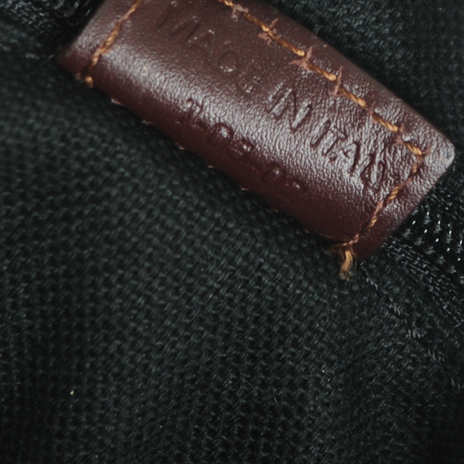 Burberry Haymarket Check Studded Satchel Chocolate 7 of 7