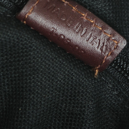 Burberry Haymarket Check Studded Satchel Chocolate 7 of 7